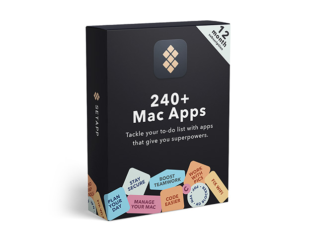 Setapp Personal Mac Plan: 1-Year Subscription