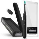 AquaSonic Icon Toothbrush with Magnetic Holder & Slim Travel Case