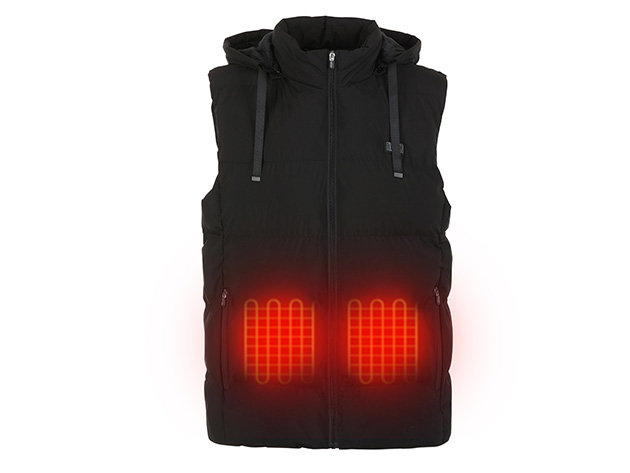Helios Paffuto Heated Unisex Vest with Power Bank
